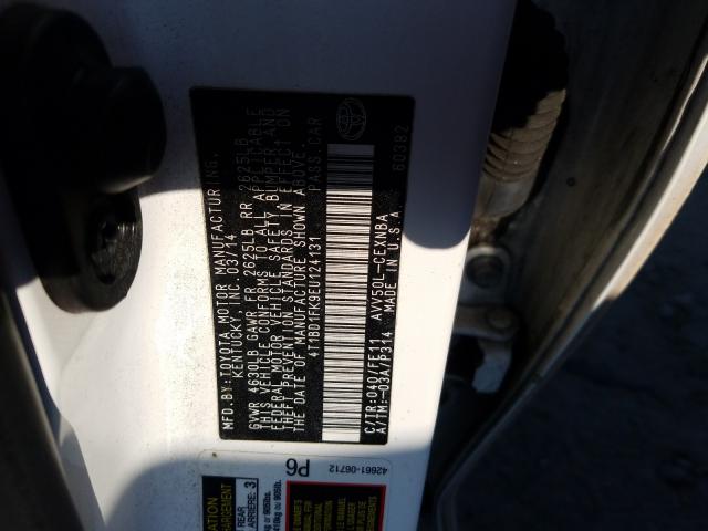 Photo 9 VIN: 4T1BD1FK9EU124131 - TOYOTA CAMRY HYBR 