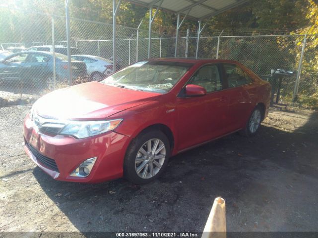 Photo 1 VIN: 4T1BD1FKXCU038825 - TOYOTA CAMRY HYBRID 