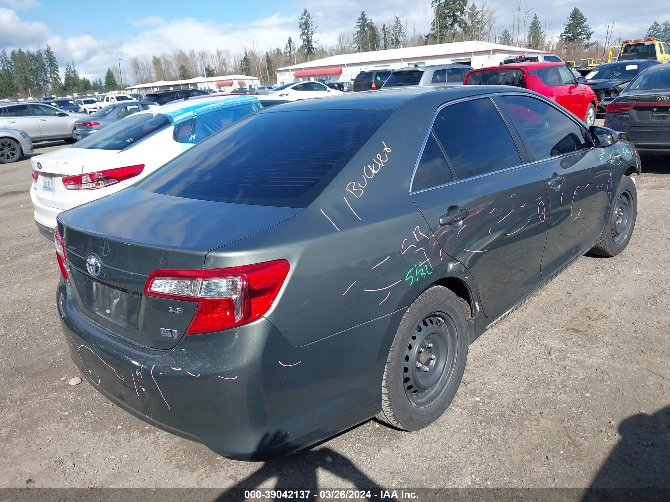 Photo 3 VIN: 4T1BD1FKXDU077268 - TOYOTA CAMRY 