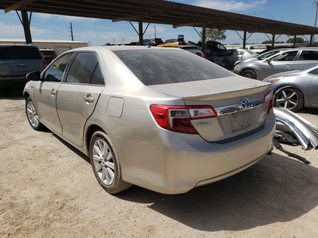 Photo 2 VIN: 4T1BD1FKXDU094216 - TOYOTA CAMRY HYBR 