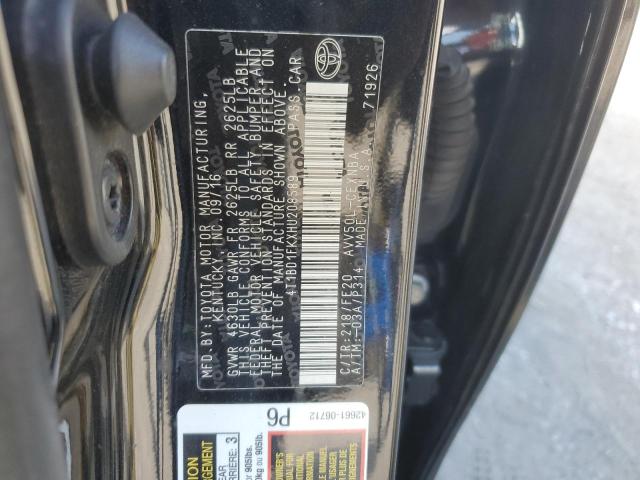 Photo 11 VIN: 4T1BD1FKXHU208589 - TOYOTA CAMRY HYBR 