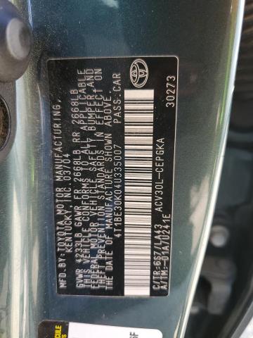 Photo 11 VIN: 4T1BE30K04U335007 - TOYOTA CAMRY LE 