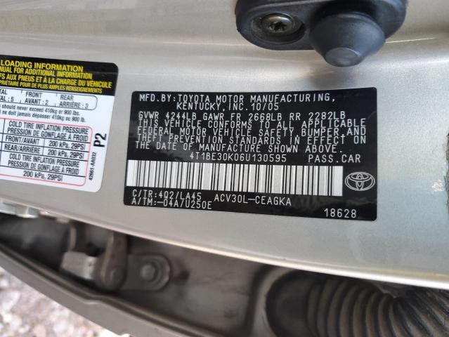 Photo 11 VIN: 4T1BE30K06U130595 - TOYOTA CAMRY 