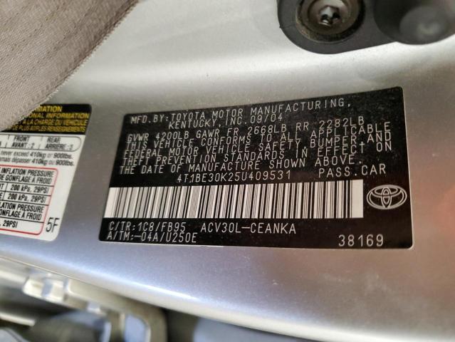 Photo 12 VIN: 4T1BE30K25U409531 - TOYOTA CAMRY 