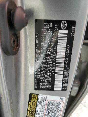 Photo 11 VIN: 4T1BE30K25U624214 - TOYOTA CAMRY 