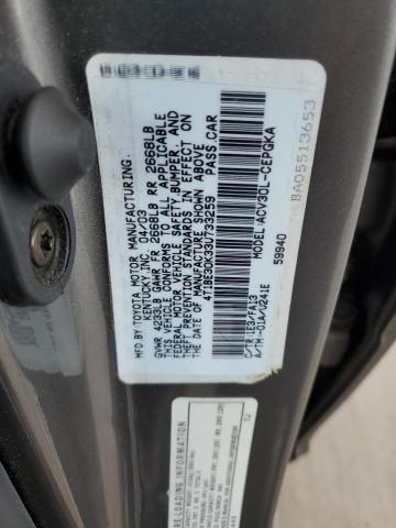 Photo 11 VIN: 4T1BE30K33U733259 - TOYOTA CAMRY 