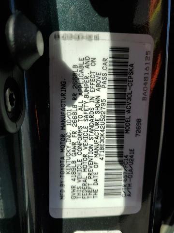 Photo 11 VIN: 4T1BE30K42U522795 - TOYOTA CAMRY LE 