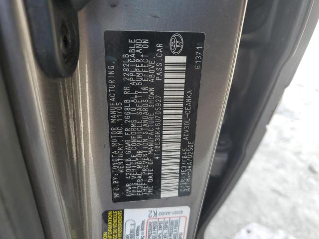 Photo 11 VIN: 4T1BE30K46U705927 - TOYOTA CAMRY LE 