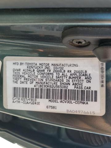 Photo 11 VIN: 4T1BE30K62U565082 - TOYOTA CAMRY 