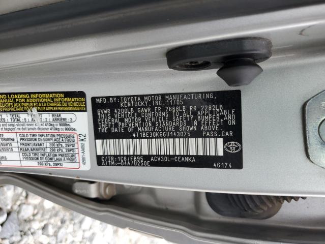 Photo 11 VIN: 4T1BE30K66U143075 - TOYOTA CAMRY 