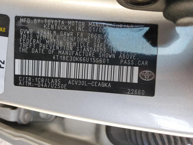 Photo 11 VIN: 4T1BE30K66U155601 - TOYOTA CAMRY 