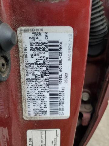 Photo 11 VIN: 4T1BE32K02U058370 - TOYOTA CAMRY LE 