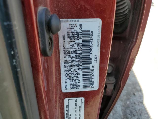 Photo 11 VIN: 4T1BE32K02U106465 - TOYOTA CAMRY LE 