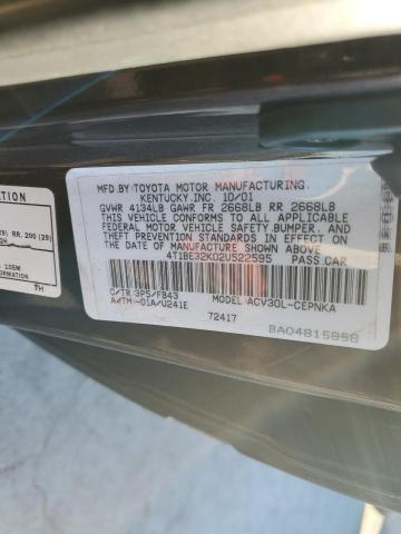 Photo 11 VIN: 4T1BE32K02U522595 - TOYOTA CAMRY 