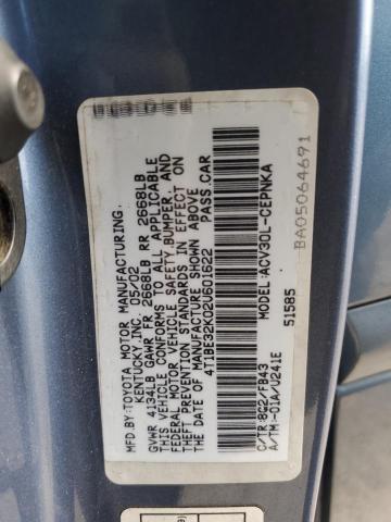 Photo 11 VIN: 4T1BE32K02U601622 - TOYOTA CAMRY LE 