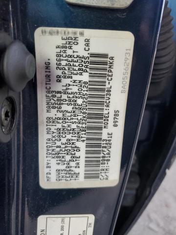 Photo 11 VIN: 4T1BE32K03U225120 - TOYOTA CAMRY 