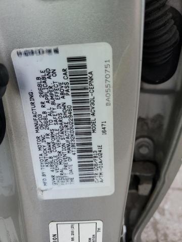 Photo 11 VIN: 4T1BE32K03U229460 - TOYOTA CAMRY 