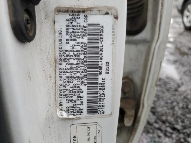 Photo 11 VIN: 4T1BE32K03U233802 - TOYOTA CAMRY 