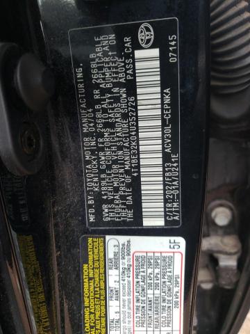 Photo 11 VIN: 4T1BE32K04U352726 - TOYOTA CAMRY LE 