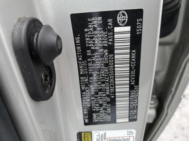 Photo 11 VIN: 4T1BE32K05U060026 - TOYOTA CAMRY 