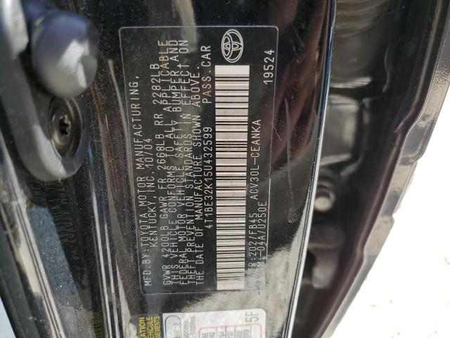 Photo 11 VIN: 4T1BE32K15U432599 - TOYOTA CAMRY 