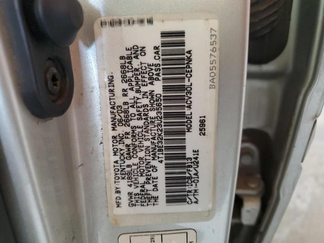 Photo 11 VIN: 4T1BE32K23U235650 - TOYOTA CAMRY 