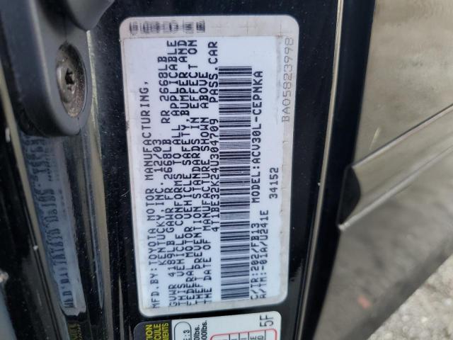 Photo 11 VIN: 4T1BE32K24U304709 - TOYOTA CAMRY LE 