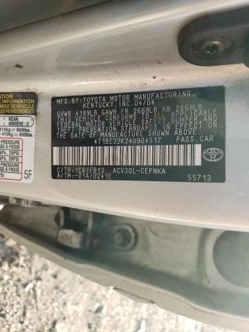 Photo 11 VIN: 4T1BE32K24U904517 - TOYOTA CAMRY 