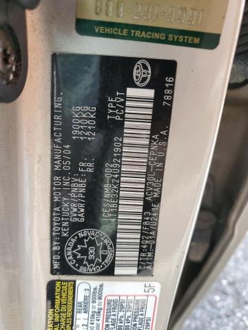 Photo 11 VIN: 4T1BE32K24U921902 - TOYOTA CAMRY 