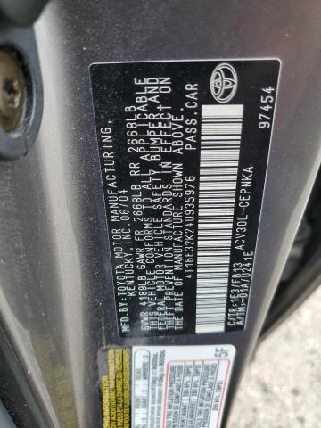 Photo 11 VIN: 4T1BE32K24U935976 - TOYOTA CAMRY 