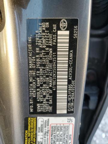 Photo 11 VIN: 4T1BE32K25U942511 - TOYOTA CAMRY 