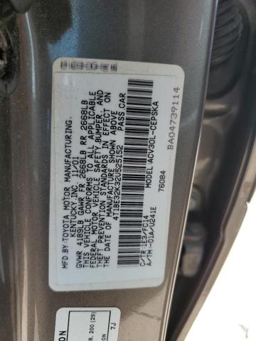 Photo 12 VIN: 4T1BE32K32U525152 - TOYOTA CAMRY LE 