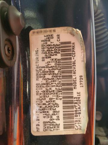 Photo 11 VIN: 4T1BE32K34U262888 - TOYOTA CAMRAY 