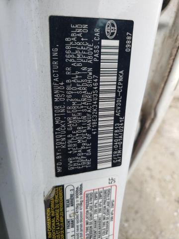 Photo 11 VIN: 4T1BE32K34U354647 - TOYOTA CAMRY LE 