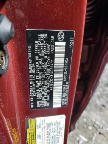 Photo 11 VIN: 4T1BE32K34U358472 - TOYOTA CAMRY LE 