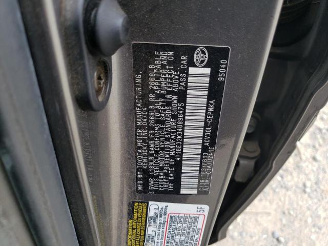 Photo 11 VIN: 4T1BE32K34U896475 - TOYOTA CAMRY 