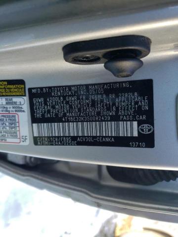 Photo 9 VIN: 4T1BE32K35U082439 - TOYOTA CAMRY LE 