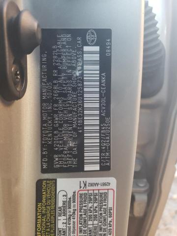 Photo 11 VIN: 4T1BE32K36U125873 - TOYOTA CAMRY LE 