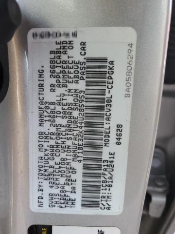 Photo 11 VIN: 4T1BE32K44U285953 - TOYOTA CAMRY LE 