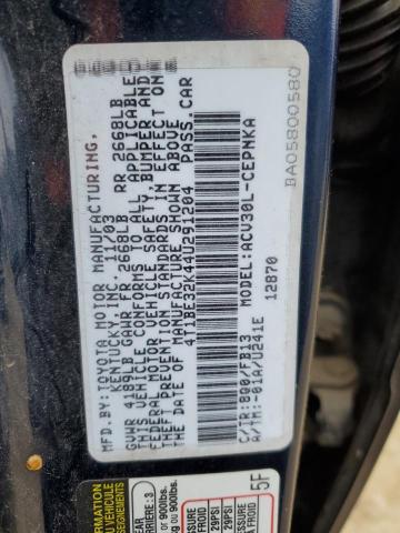 Photo 11 VIN: 4T1BE32K44U291204 - TOYOTA CAMRY 