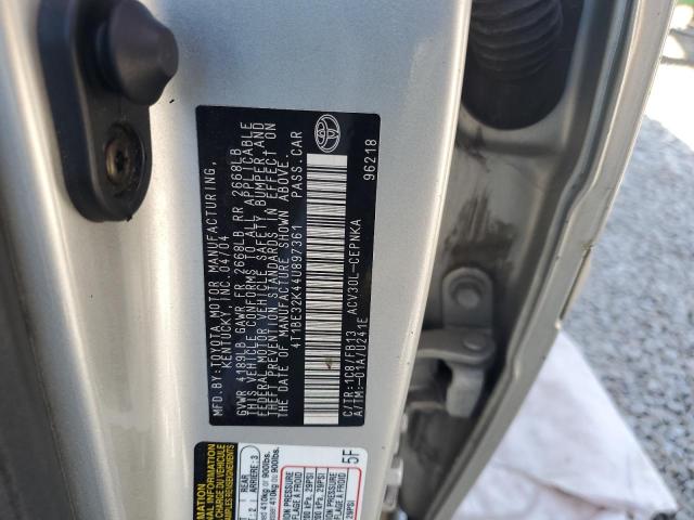 Photo 11 VIN: 4T1BE32K44U897361 - TOYOTA CAMRY LE 