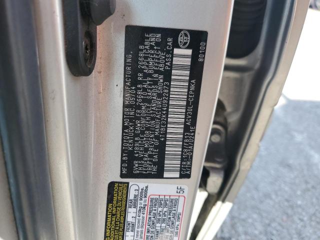 Photo 11 VIN: 4T1BE32K44U922873 - TOYOTA CAMRY 