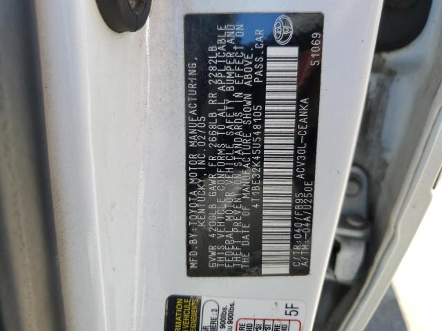 Photo 11 VIN: 4T1BE32K45U548105 - TOYOTA CAMRY 