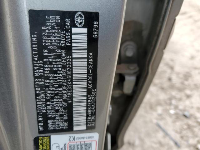 Photo 11 VIN: 4T1BE32K46U673235 - TOYOTA CAMRY 