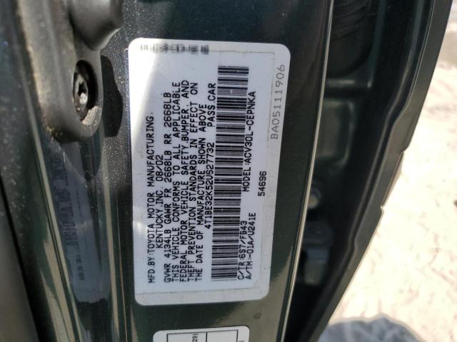 Photo 11 VIN: 4T1BE32K52U627732 - TOYOTA CAMRY LE A 