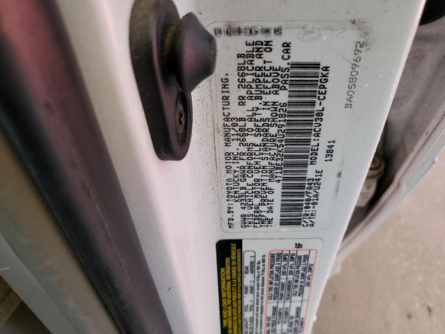 Photo 11 VIN: 4T1BE32K54U291826 - TOYOTA CAMRY LE 