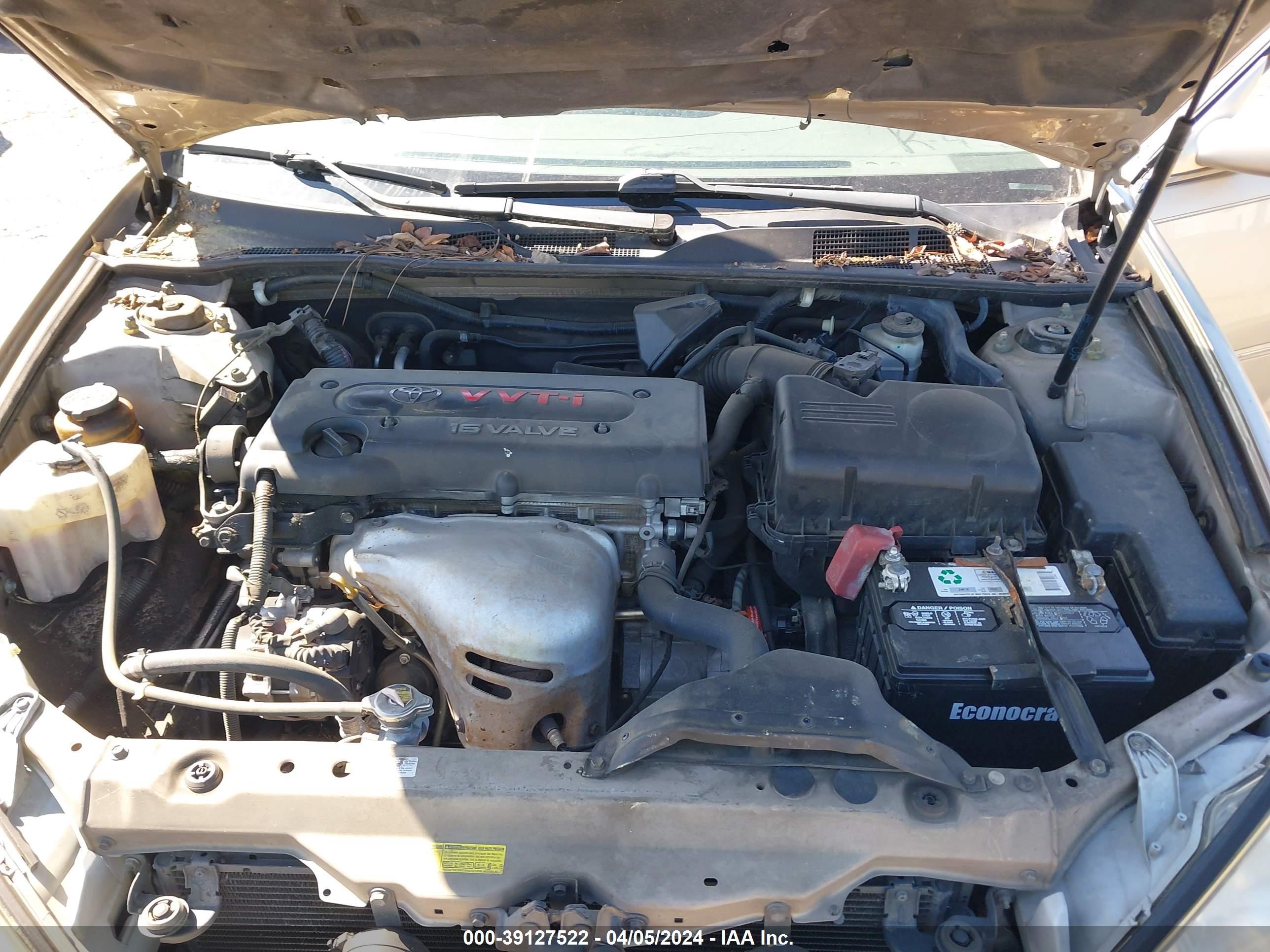 Photo 9 VIN: 4T1BE32K54U381252 - TOYOTA CAMRY 