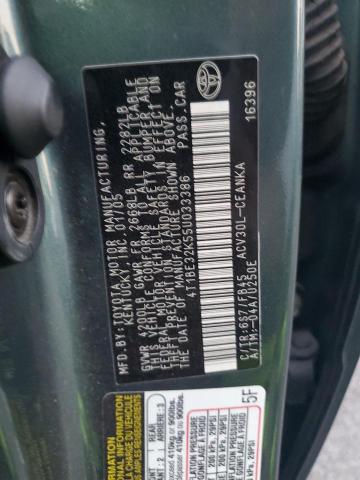 Photo 11 VIN: 4T1BE32K55U033386 - TOYOTA CAMRY LE 