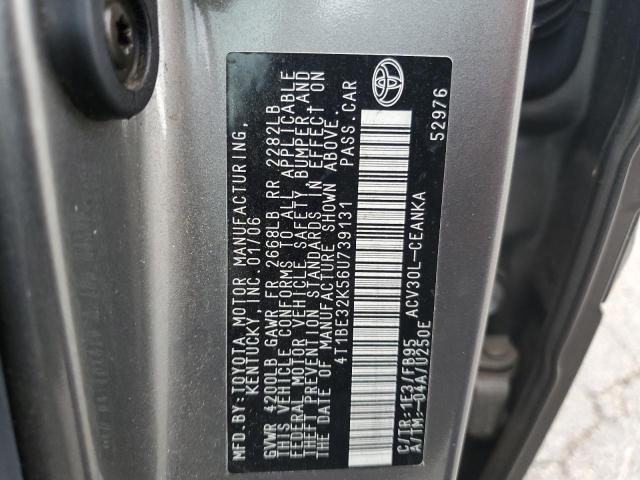 Photo 11 VIN: 4T1BE32K56U739131 - TOYOTA CAMRY 