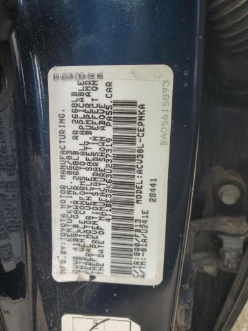 Photo 11 VIN: 4T1BE32K63U237319 - TOYOTA CAMRY LE 